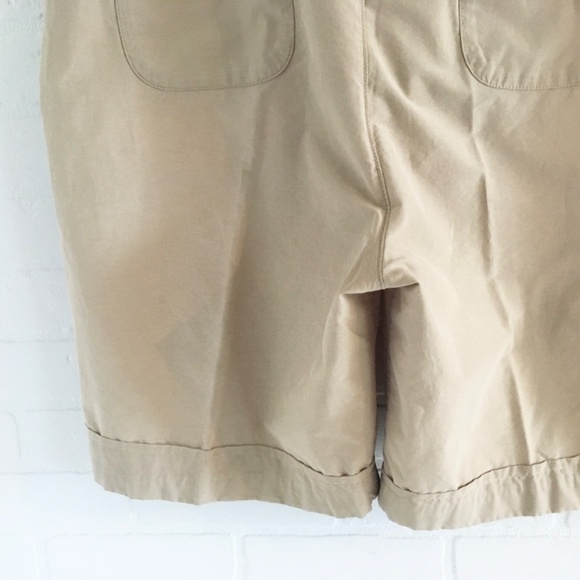 Woolrich Women’s Bermuda Shorts Kakhi Cargo Utility Safari Sporty Beige 16 - Picture 10 of 14